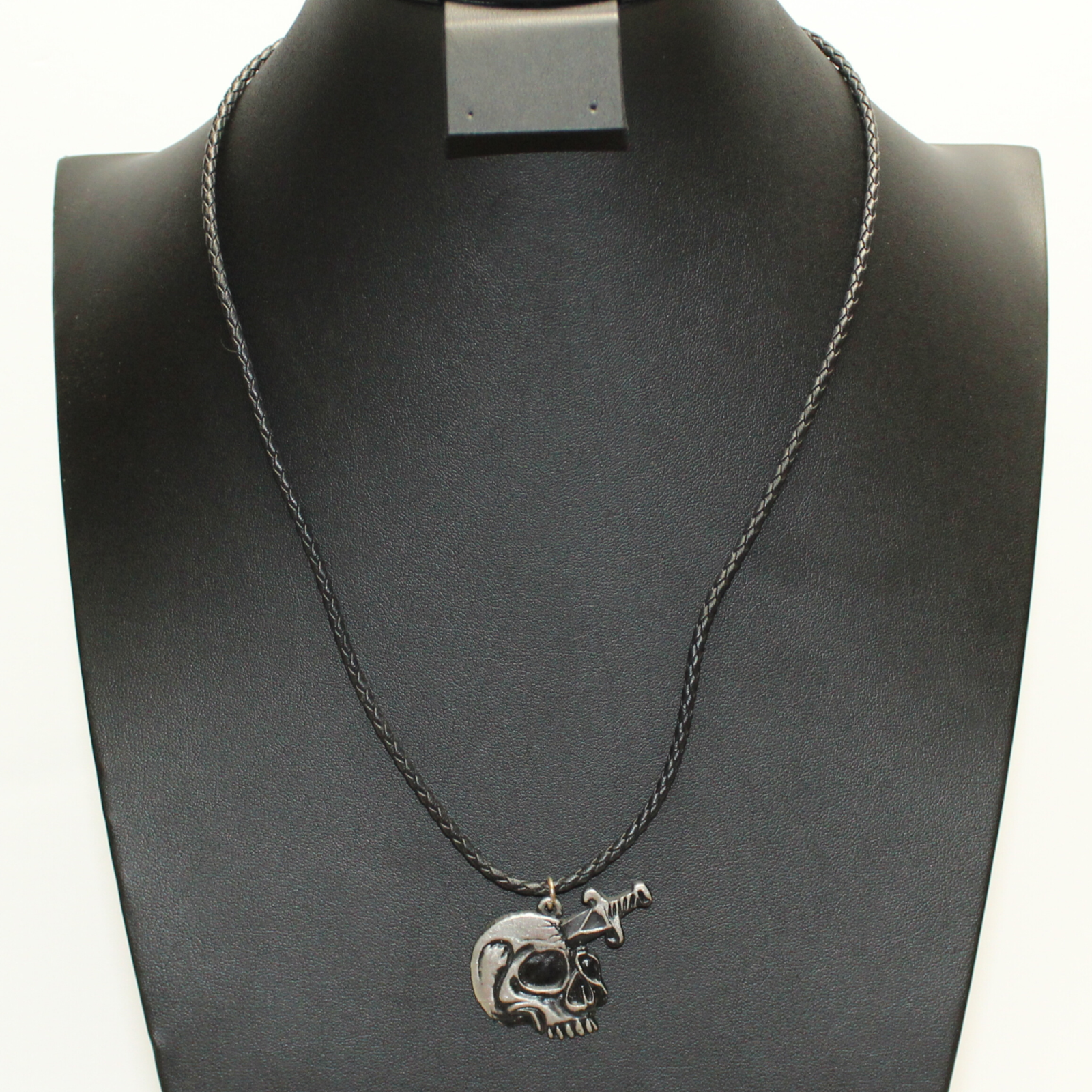 Official Runescape Slayer Skill Icon Pendant Braided Cord Necklace